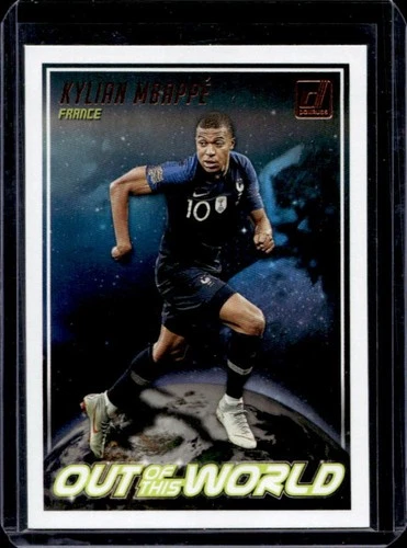 2018 Panini Donruss Kylian Mbappe Out of this World #OW-9 France
