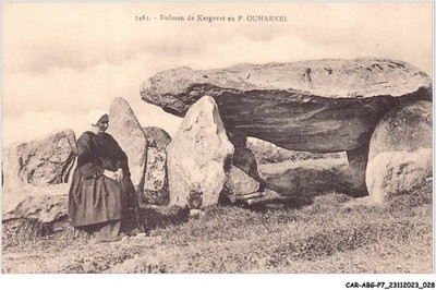 CAR-ABGP7-0697-56 - Plouharnel - Dolmen von Kergavat