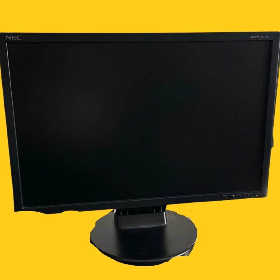 NEC MultiSync E221W BK 22"  16:10 1680x1050 HDCP VGA DVI - Bild 3 von 4