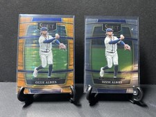 2022 Select Baseball Ozzie Albies FOTL Orange Pulsar SSP 6/16 + Base - Braves