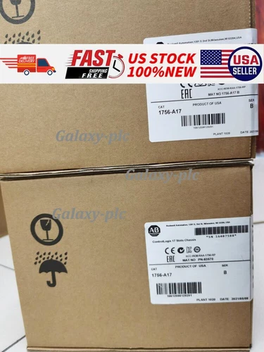 NEW Allen-Bradley AB 1756-A17 ControlLogix 17 Slots Chassis Module New Sealed