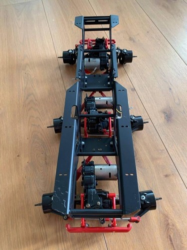Custom Aluminum 6X6X6 Chassis kit for TAMIYA Clodbuster/Bullhead - Picture 7 of 12