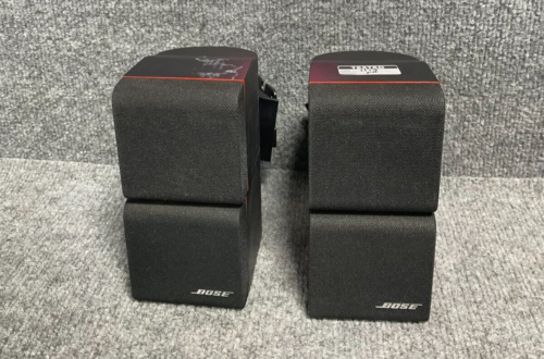 Bose RedLine Double Cube Pair Speakers, Mini Cube Speakers, In Black Color - Picture 1 of 11
