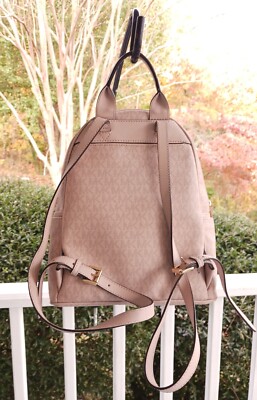 Michael Kors MEDIUM Pink Abbey Signature MK Logo Applique  display picture 2