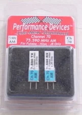 JR/Futaba/Hitec 75Mhz AM Channel 70 Transmitter/Receiver Crystal Set 75.590mhz