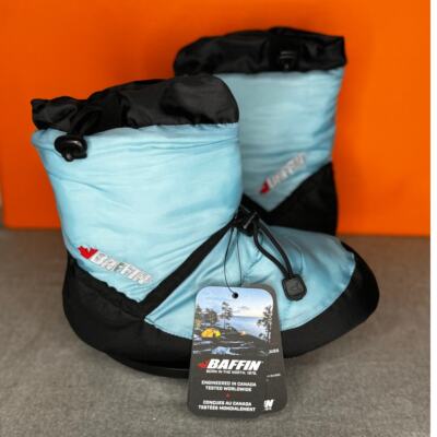BAFFIN Polar Proven Insulated Basecamp Slipper Booties Blue Unisex
