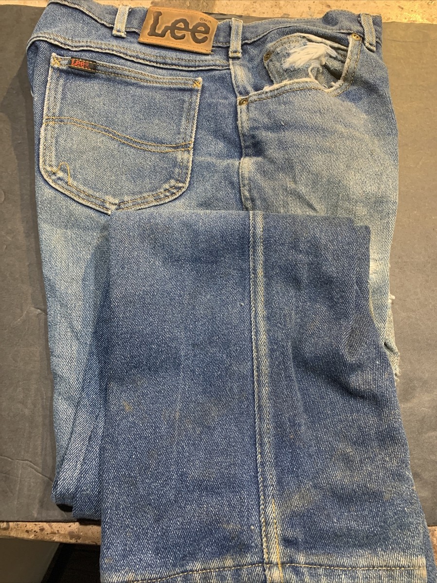 Vintage 1970 Lee Jeans Size 36x32. Made In USA | eBay
