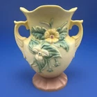 Hull Art Pottery W-4 Wildflower Pattern 6 1/2" Feathered handles