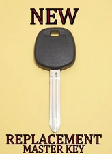 NEW REPLACEMENT DOT CHIP TOY44D TRANSPONDER IGNITION KEY FOR TOYOTA 89785-08020