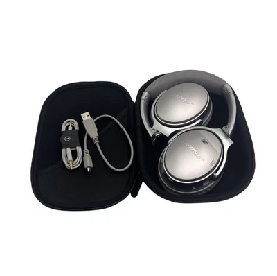 Bose QuietComfort 35 Wireless Bluetooth Noise Canceling Headphones Silver