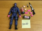 GI Joe Classified #161 Snake Eyes Figure Hands Weapons 1:12 Scale Retro