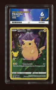 Pikachu 005/025 Celebrations Full Art Holo