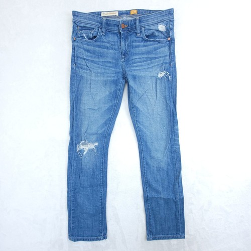 Anthropologie's Pilcro & The Letterpress Hyphen Straight Leg Jeans Womens 28