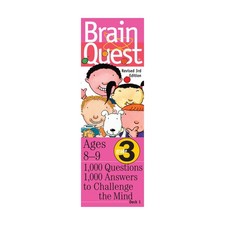 Brain Quest: Ages 8-9, Grade 3, 1,000 Questions, 1,000 Answers To Challenge ...