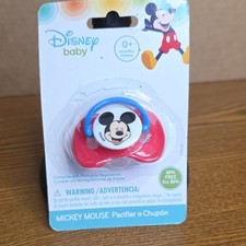 Disney Baby Mickey Mouse BPA-Free Pacifier 0-6M Silicone Round Nipple M30110