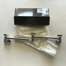 Double Locking Shower Extension Arm - 16" Chrome - NEW
