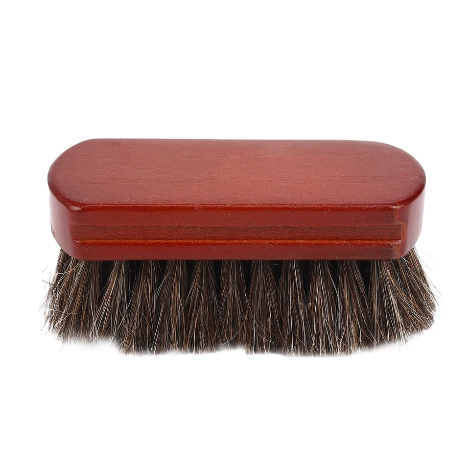 Wood Handle Natural Horse Hair Mustache Beard Brush  Beard Cleaning3778 - Image 3 of 4