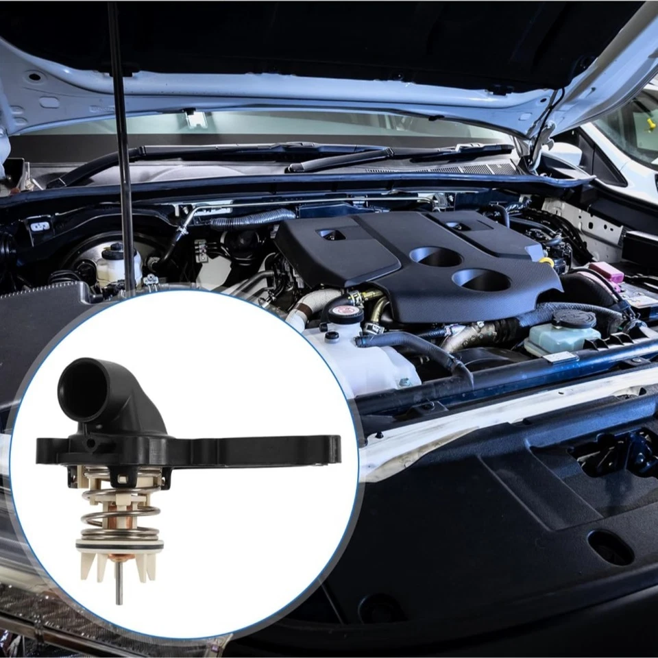 Thermostat #06E121111AD Fit 2009-15 A6 Quattro 2008-15 Audi S4 with Housing Foto 4 de 4