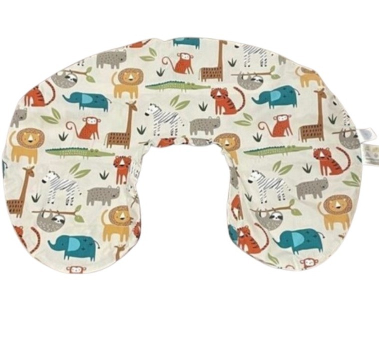 Boppy Nursing Pillow Cover Animal Jungle-image
