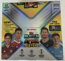 2021-22 TOPPS MATCH ATTAX CHAMPIONS EUROPA LEAGUE EXTRA 2 PLAYER BOOSTER BOX 24