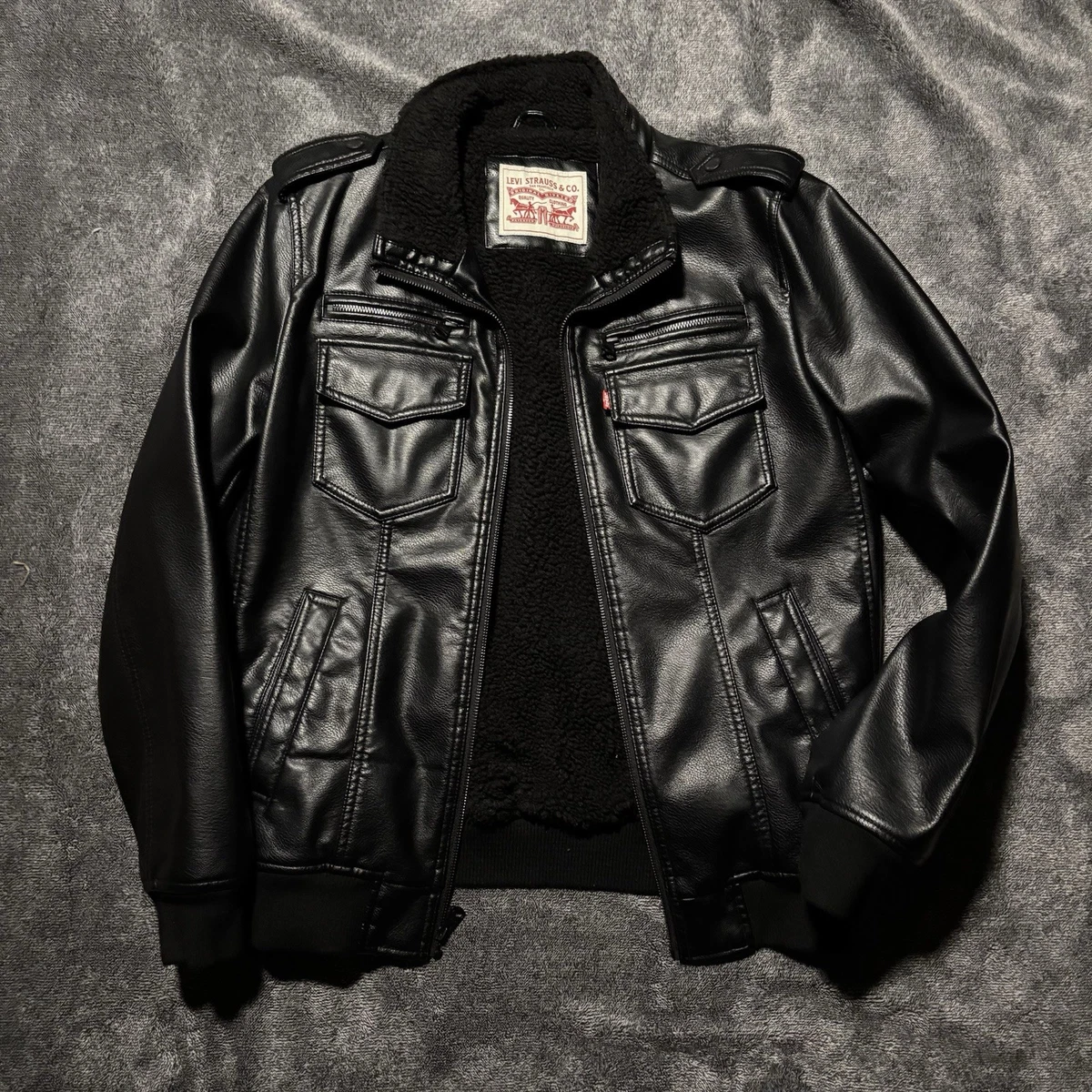 Levi's Trucker Leather Outer Shell Coats & Jackets for Men for