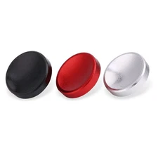 3 PCS Camera Shutter Button Concave Surface Red Black Silver Aluminum Alloy