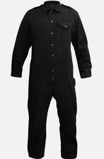 British Army black Overalls coveralls military jumpsuit flight suit boiler trian