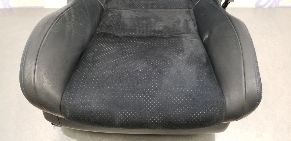 12 LEXUS IS F MEMORY HEATED SEAT FRONT RIGHT PASSENGER BLACK LEATHER AND SUEDE Foto 3 de 4