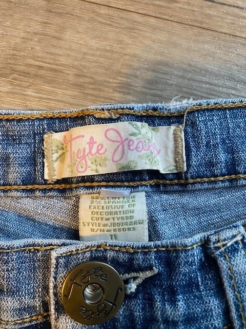 Tyte Jeans American Standard Y2K Blue Size 11 Denim Capri - Image 2 of 4