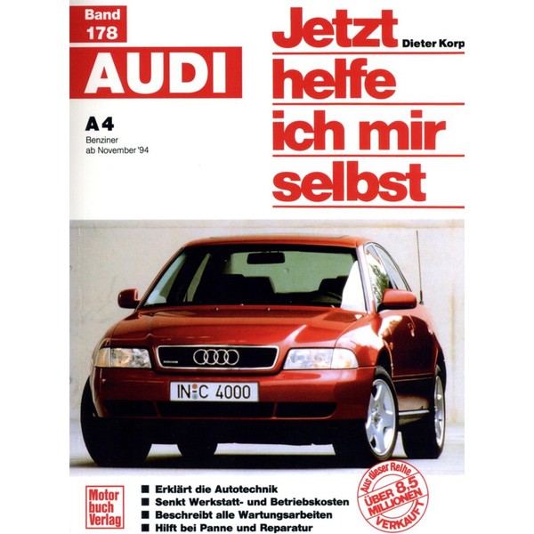Audi A4 B5 Typ 8D Benziner (94-01) Jetzt Helfe Ich Mir Selbst Reparaturanleitung-image
