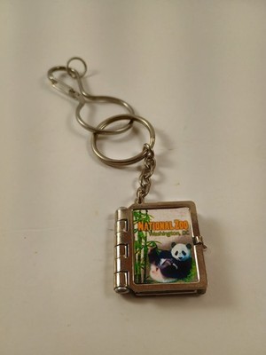 Smithsonian's National Zoo in Washington, D.C. Souvenir Animal Book Keychain