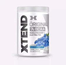 Best By: 01/2024XTEND® ORIGINAL BCAA 7g 30 Servings Blue Raspberry Ice.......144