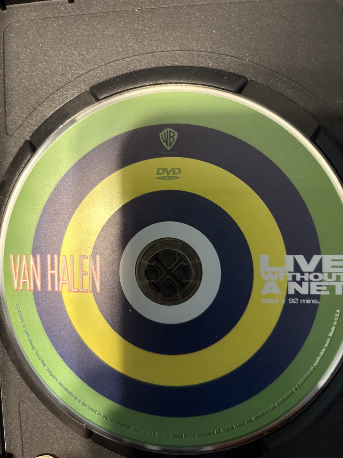Van Halen Live Without a Net (DVD, 1987) thumbnail 2