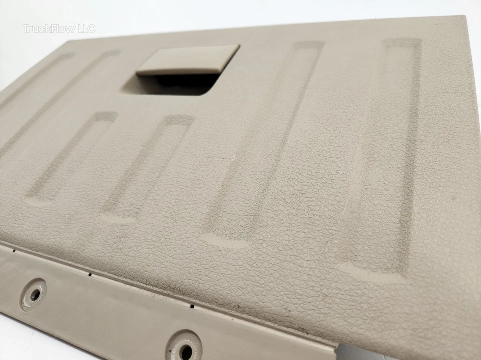 2008-2010 FORD F250-F550 SUPER DUTY ПРИБОРНОЙ ПАНЕЛИ ПРИБОРНОЙ ПАНЕЛИ ПЕРЧАТОЧНЫЙ ЯЩИК CAMEL ЖЕЛТОВАТО-КОРИЧНЕВЫЙ Б/У OEM - Изображение 2 из 4