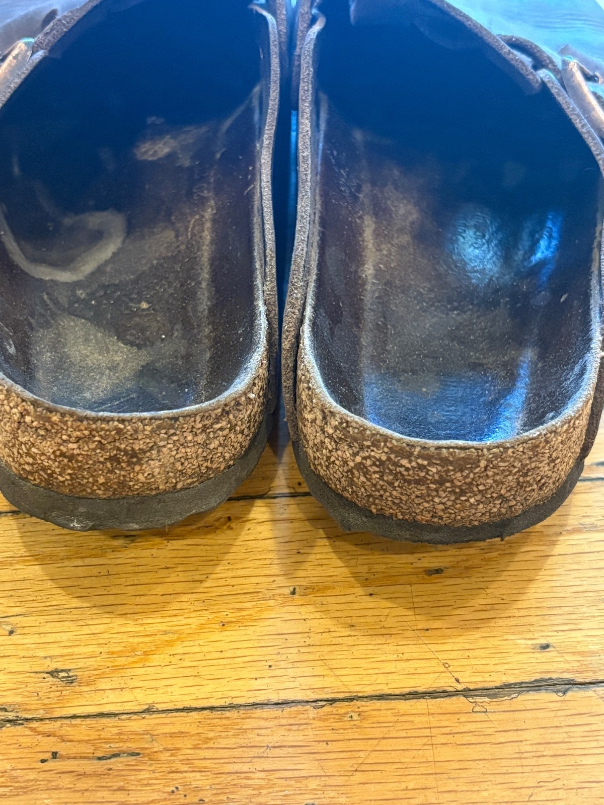 Birkenstock Boston  Size 41  Reg Oiled Leather Clogs - Habana image 5