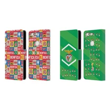 OFFICIAL S.L. BENFICA GRAPHICS LEATHER BOOK WALLET CASE COVER FOR GOOGLE PHONES