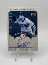2003 Upper Deck Paul O'Neill Auto Series Pride of New York #PN-PO