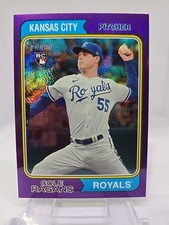 2023 Heritage Cole Ragans RC Purple Refractor #652 Kansas City Royals L👀k!
