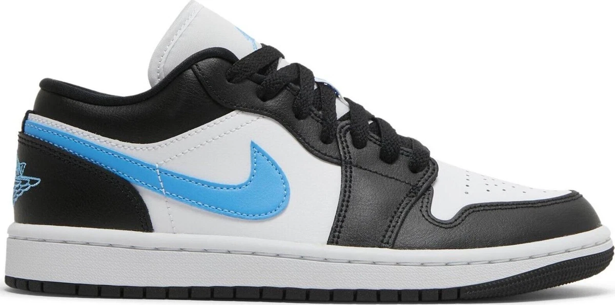 Jordan 1 Low Black University Blue W for sale | eBay