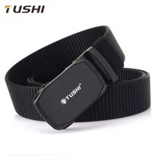 Mens Military Tactical Belt Metal Automatic Buckle Adjustable Belts Leisure Wear