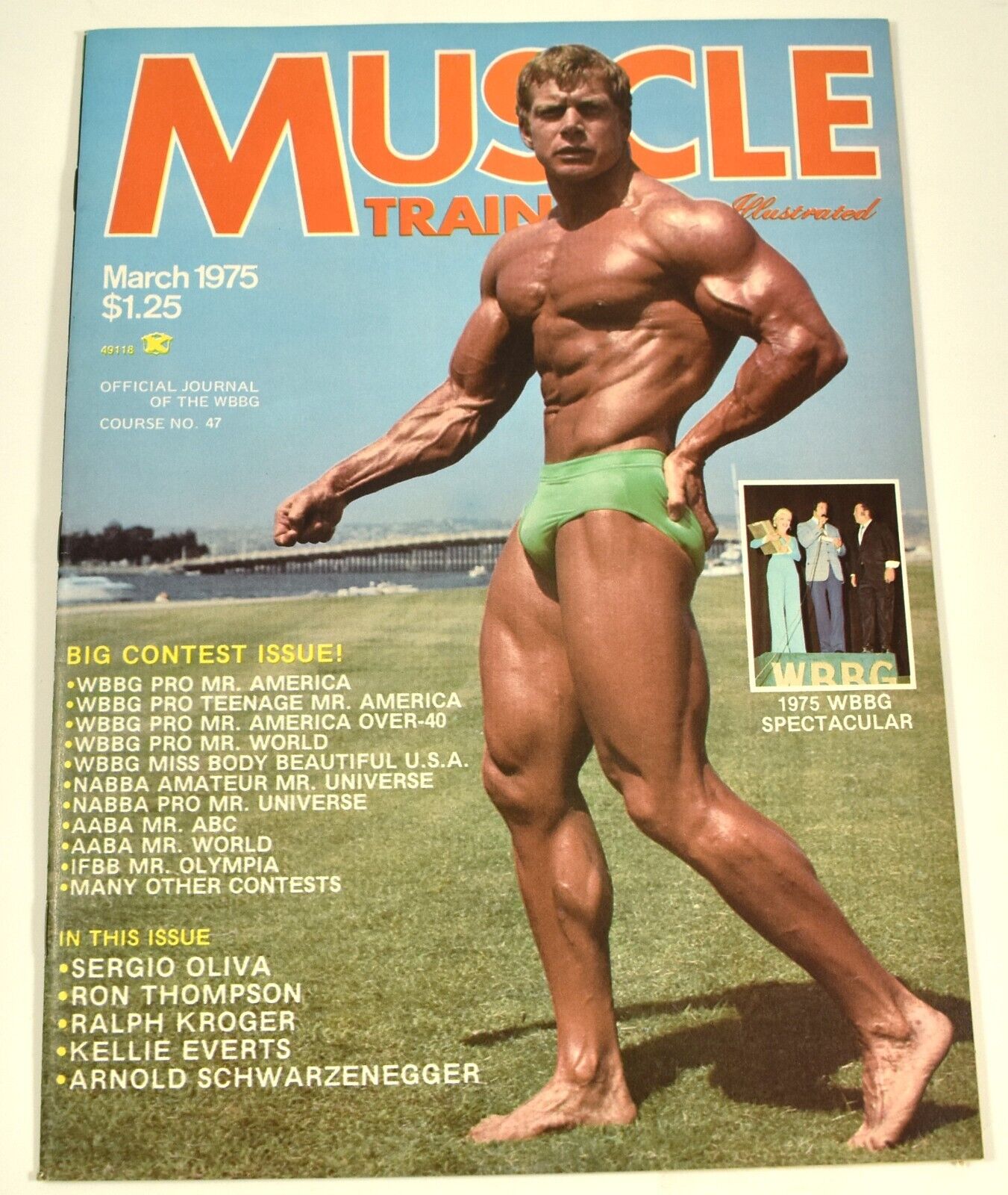 Muscle Training Illustrated Magazine March 1975 #47 Ralph Kroger Body Building eBay