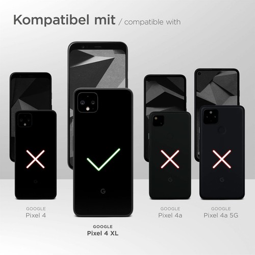 Hülle für Google Pixel 4 XL Flip Case Klapp Handy Tasche 360 Grad Schutzhülle - Picture 2 of 3