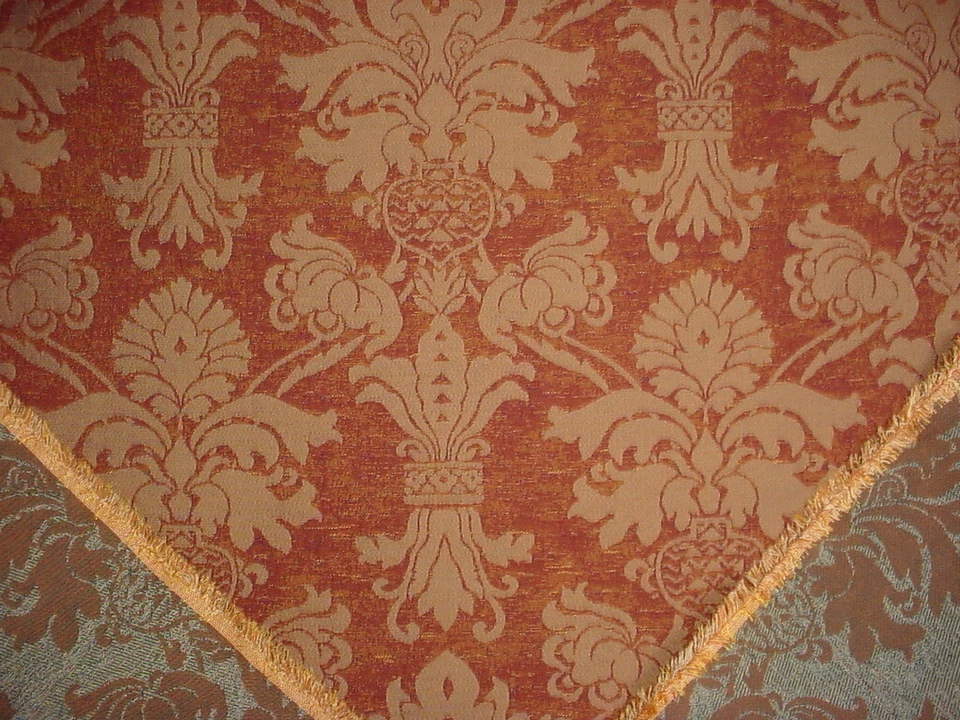 3Y Kravet Couture 19864 Scarlattti Amber French Floral Damask Upholstery Fabric - Image 4 of 4