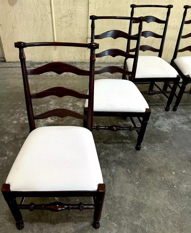 (6) Sillas de comedor Ralph Lauren Home modernas de granja Foto 4 de 4