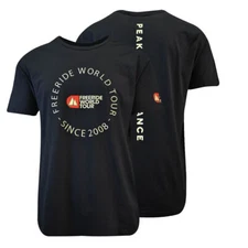 Peak Performance Men's T-Shirt Black Freeride World Tour S/S (S02)