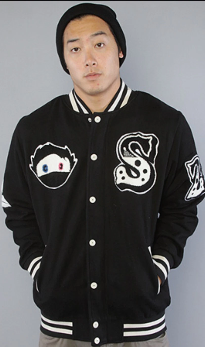 Giacca Sabit Gommi S.T.A.R Academy X varsity 2011 NYC supreme vintage rara taglia L.