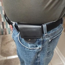 Tactical Rapid Draw Leather Concealed Carry IWB Pistol Holster Hand Gun Holster