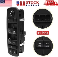 Master Power Window Switch for Dodge Ram 1500 2018 2019 2020 2022 Driver Side LH