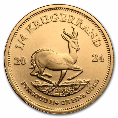 Photo of a 2024 Gold Krugerrand 1/4 oz from an eBay listing that sold on May 4, 2026