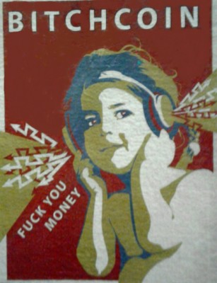 'Bitch Coin,'F' You Money' Limited Edition Print 22'15'x Signed Fairchild Paris 